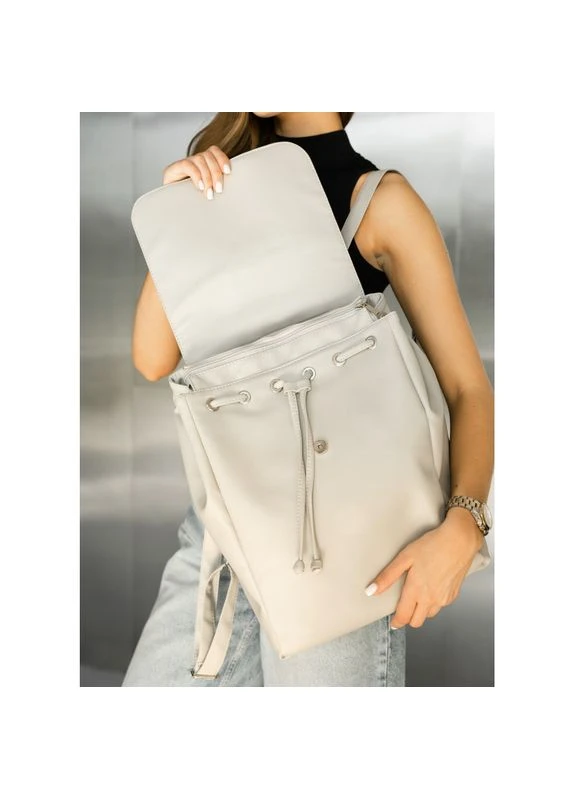 Женский рюкзак Loft серый шелк Sambag SB-22400030 (400734741)