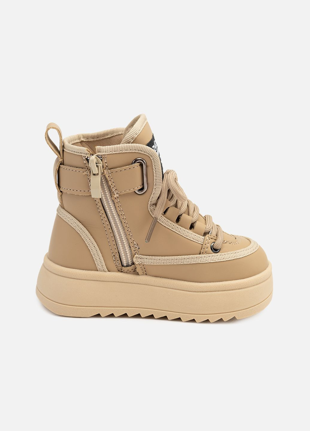 Черевики для дівчинки колір бежевий CB-00264419 Bessky (314910115)