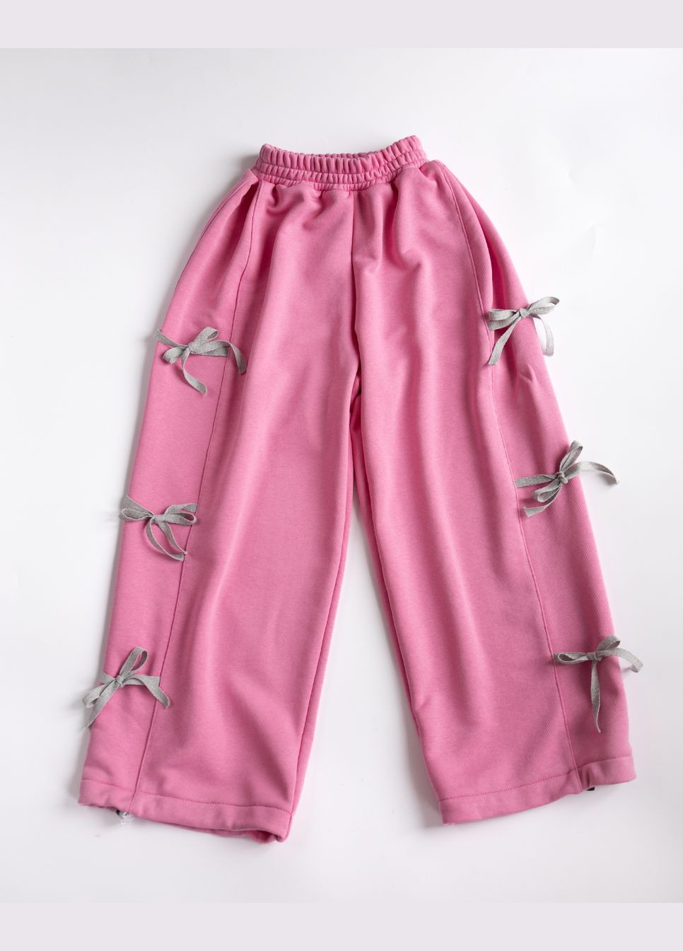 Розовый демисезонный брюки детские палаццо banty alwair kids ( ) (81105) Qoopixie