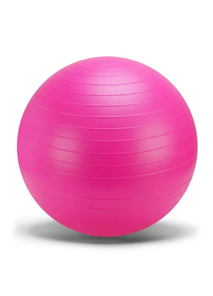 Мяч для фітнесу B8512Pink діаметр 85 см 1200 грам у пакеті Seli No Brand (393503575)