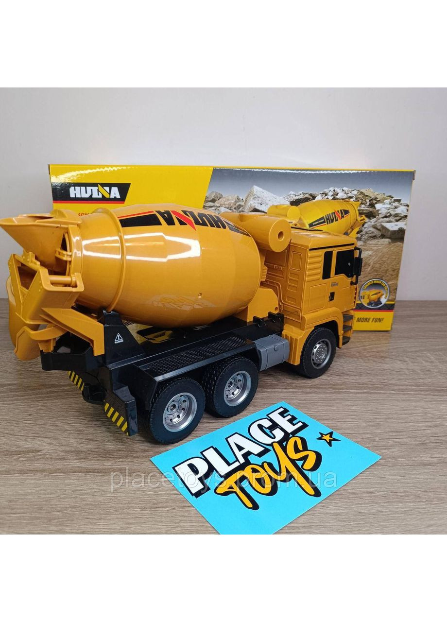 Іграшкова Машина Бетономішалка на Радіокеруванні 1:18 | Будівельна Техніка на Пульє Управління ( Акумуляторна ) Huina (365818865)