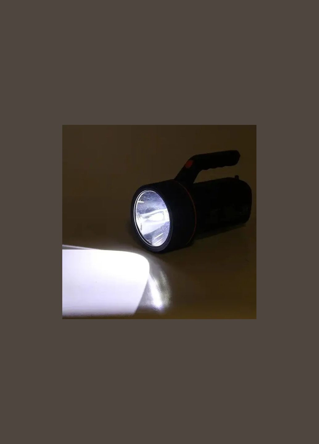 Светодиодный фонарик на аккумуляторе Gold Silver GS-2670 с боковой панелью, функция павербанк USB Esonstyle (371797554)