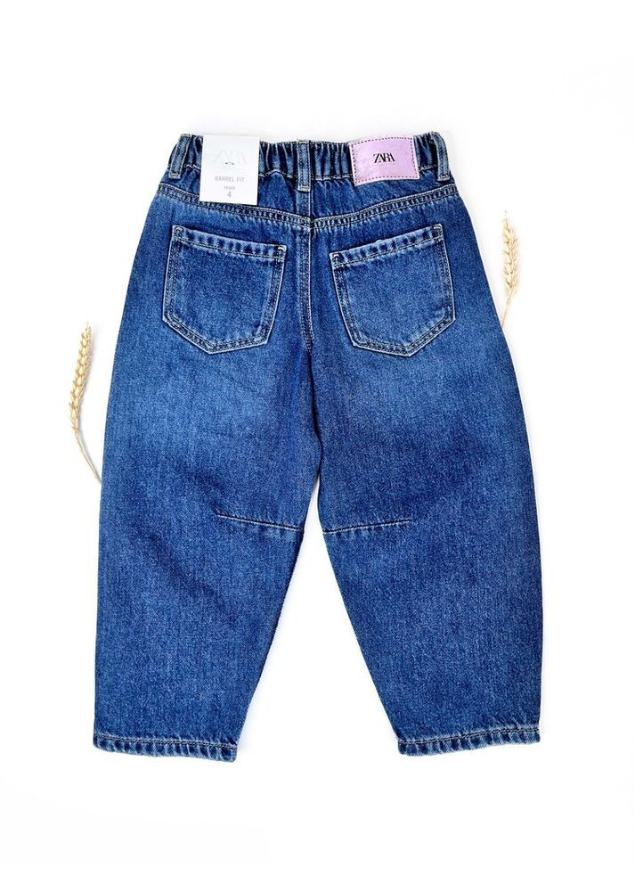 Синие джинсы 104 см синий артикул л1138 Zara