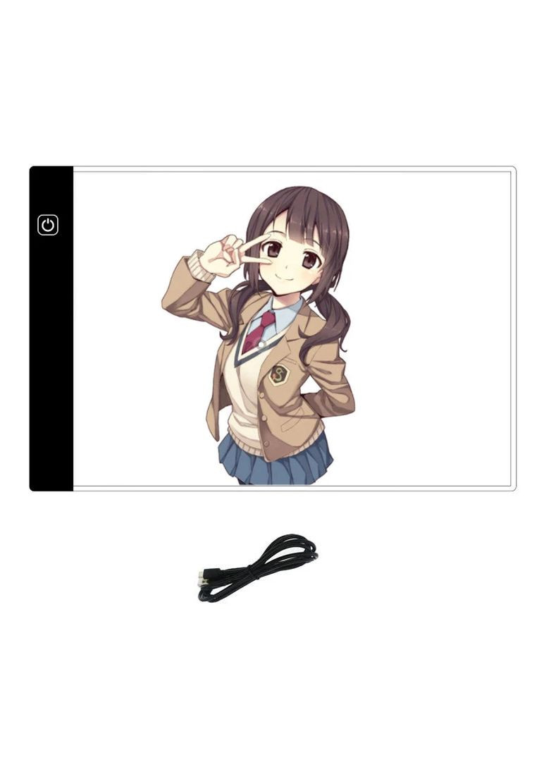 Световой планшет Manturinni A4 с LED подсветкой, планшет для рисования детский. No Brand (300577764)