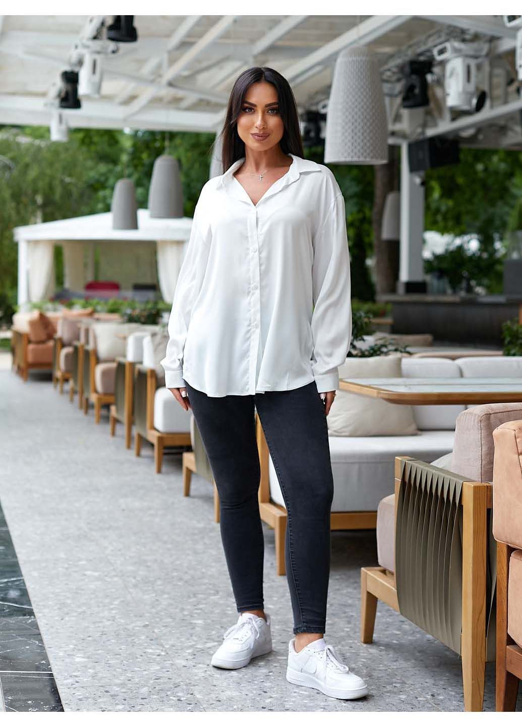 Біла блузка Peony