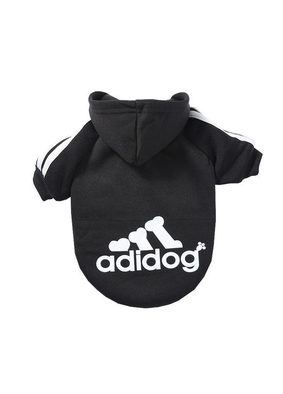 Кофта для котов и кошек Pet Style "Adidog" Черная 7XL No Brand - (323234066)