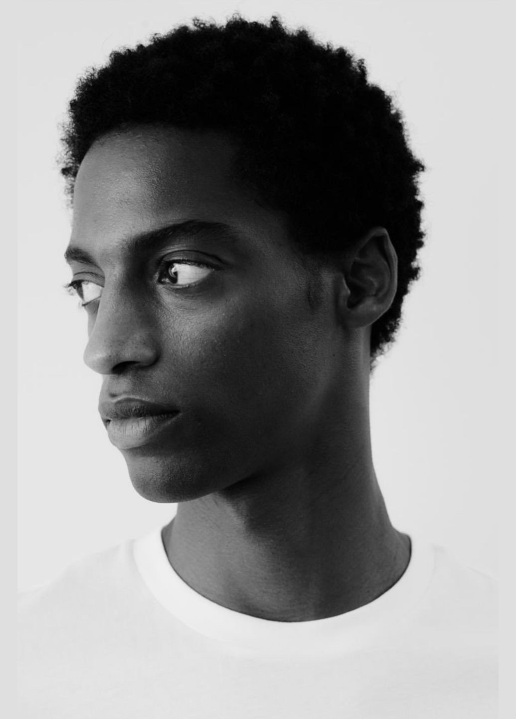 Біла футболка H&M regular fit