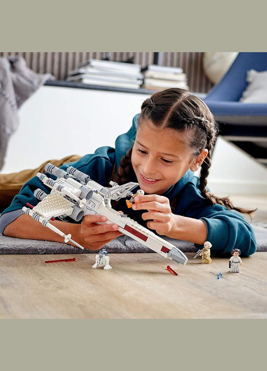 Конструктор Star Wars 75301 Винищувач X-wing Люка Скайвокера Luke Skywalker's X-Wing Fighter Lego (370159531)