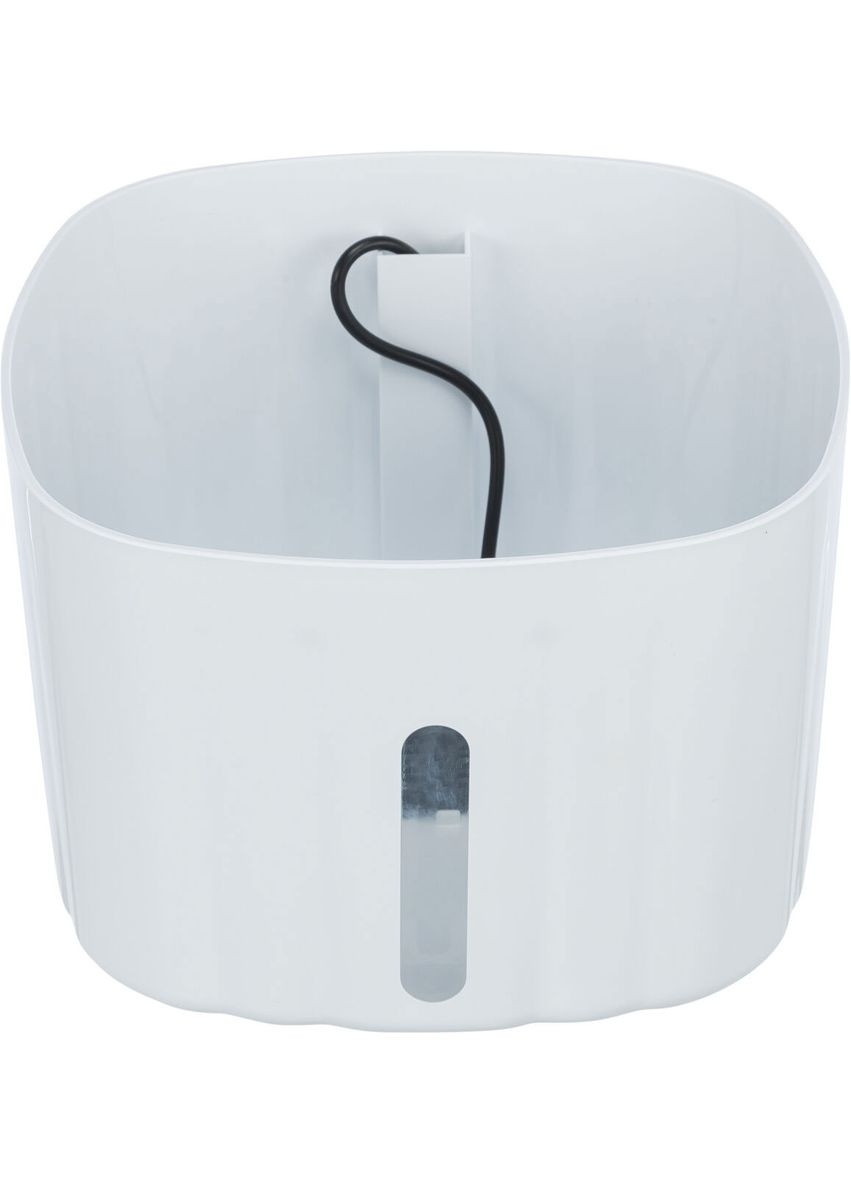 Поїлка-фонтан Flower білий/сірий пластик, 2 л, 18.5х13х18.5 см (4011905244464) Trixie (312483743)