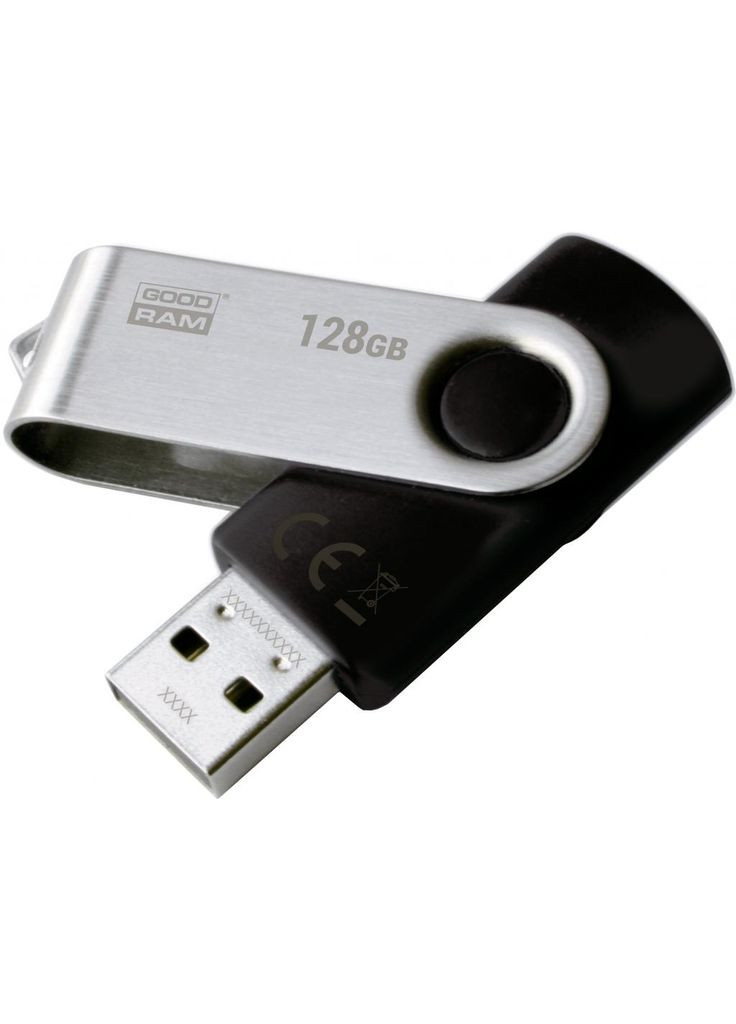 USB флеш накопичувач (UTS21280K0R11) Goodram 128gb uts2 twister black usb 2.0 (268146108)