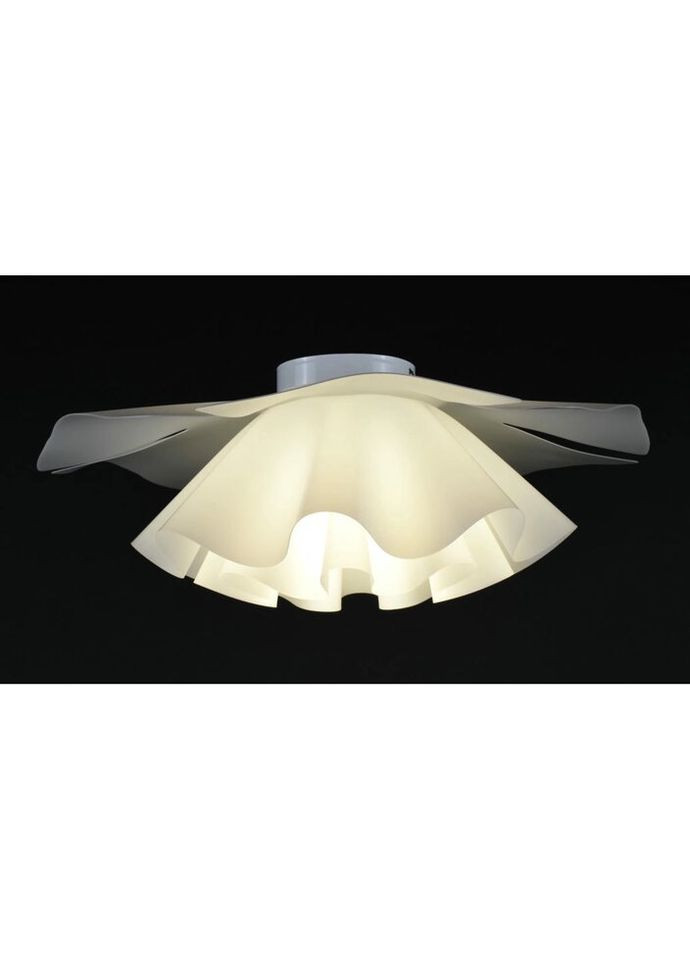 Люстра потолочная на 1 лампочку 27929 Белый 21х50х50 см. Sunnysky (335975312)