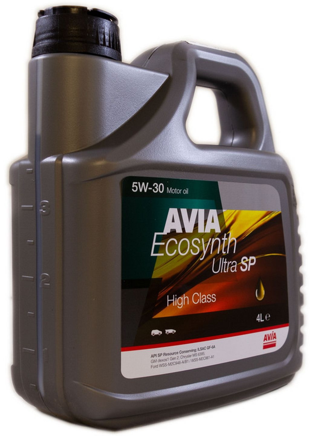 Масло 5w30 4 л Ecosynth Ultra SP, API SP Avia (289462544)