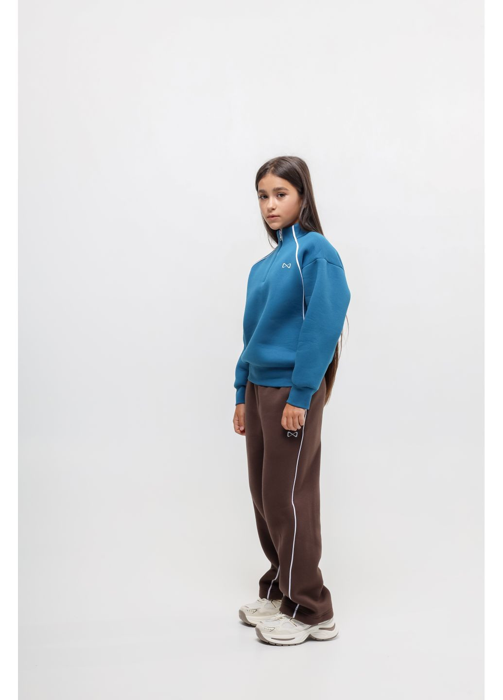 Джемпер со стойкой "Йота" морская волна образец NEWGEN (368337533)