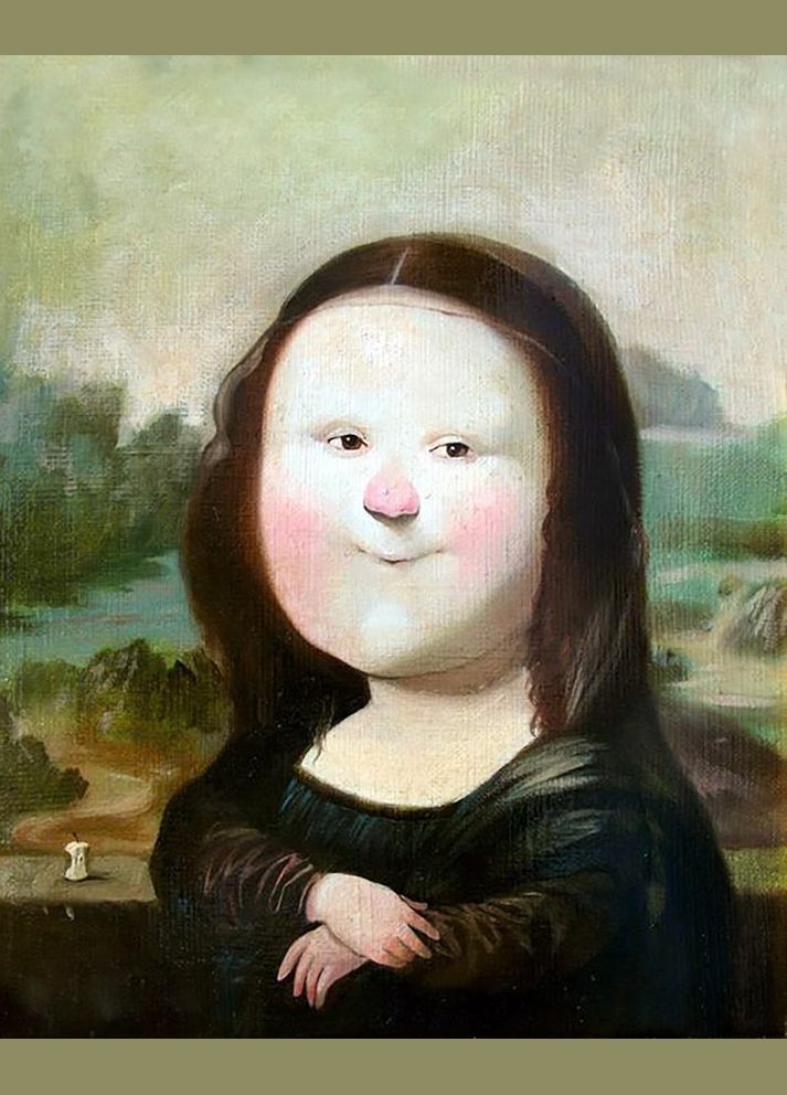 Набор алмазной вышивки "Монна Лиза-2" Чарівний діамант (333710562)