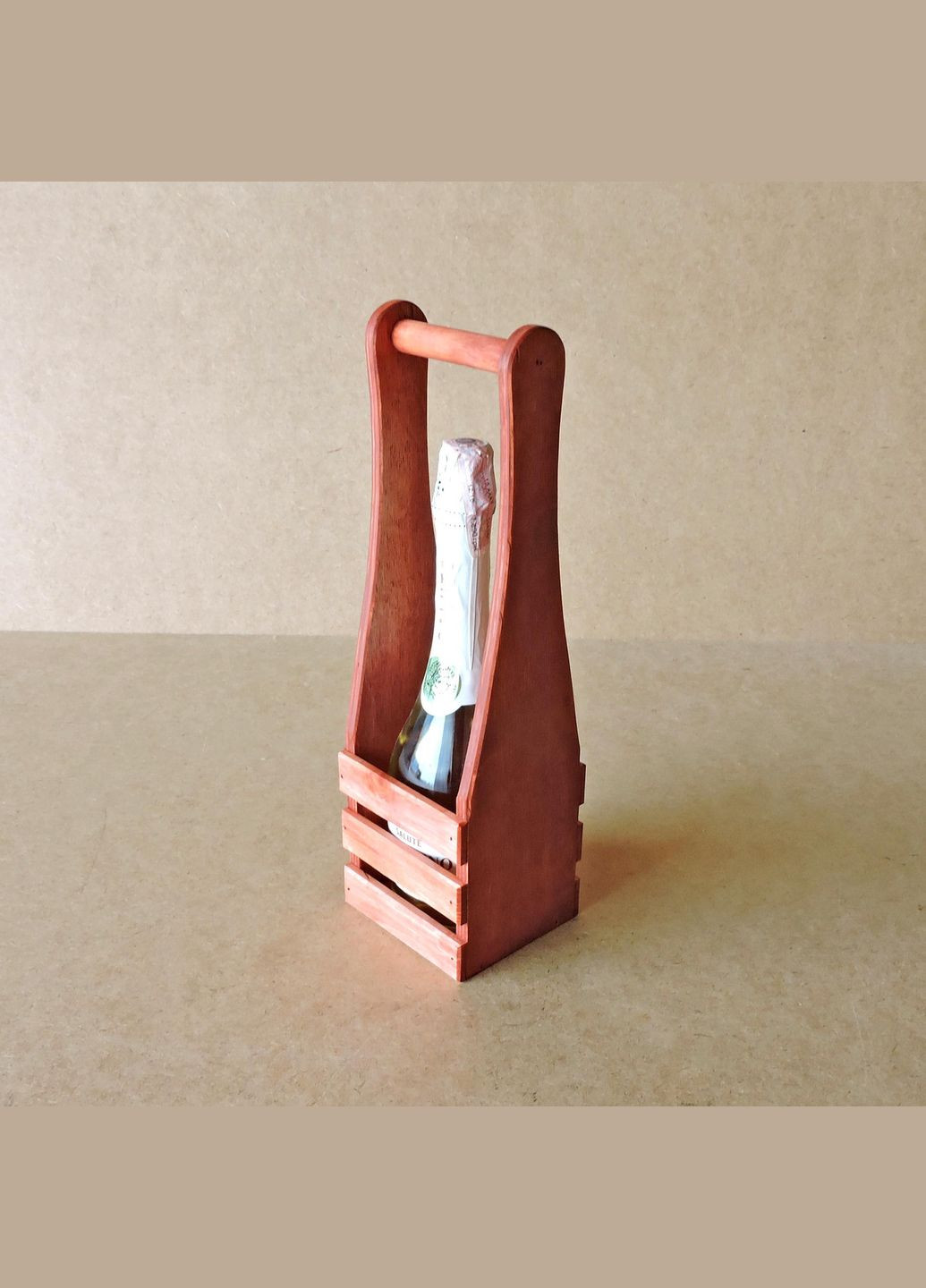 Подарочная корзинка из дерева Асти коралл (ПДК-070104) No Brand (328910912)