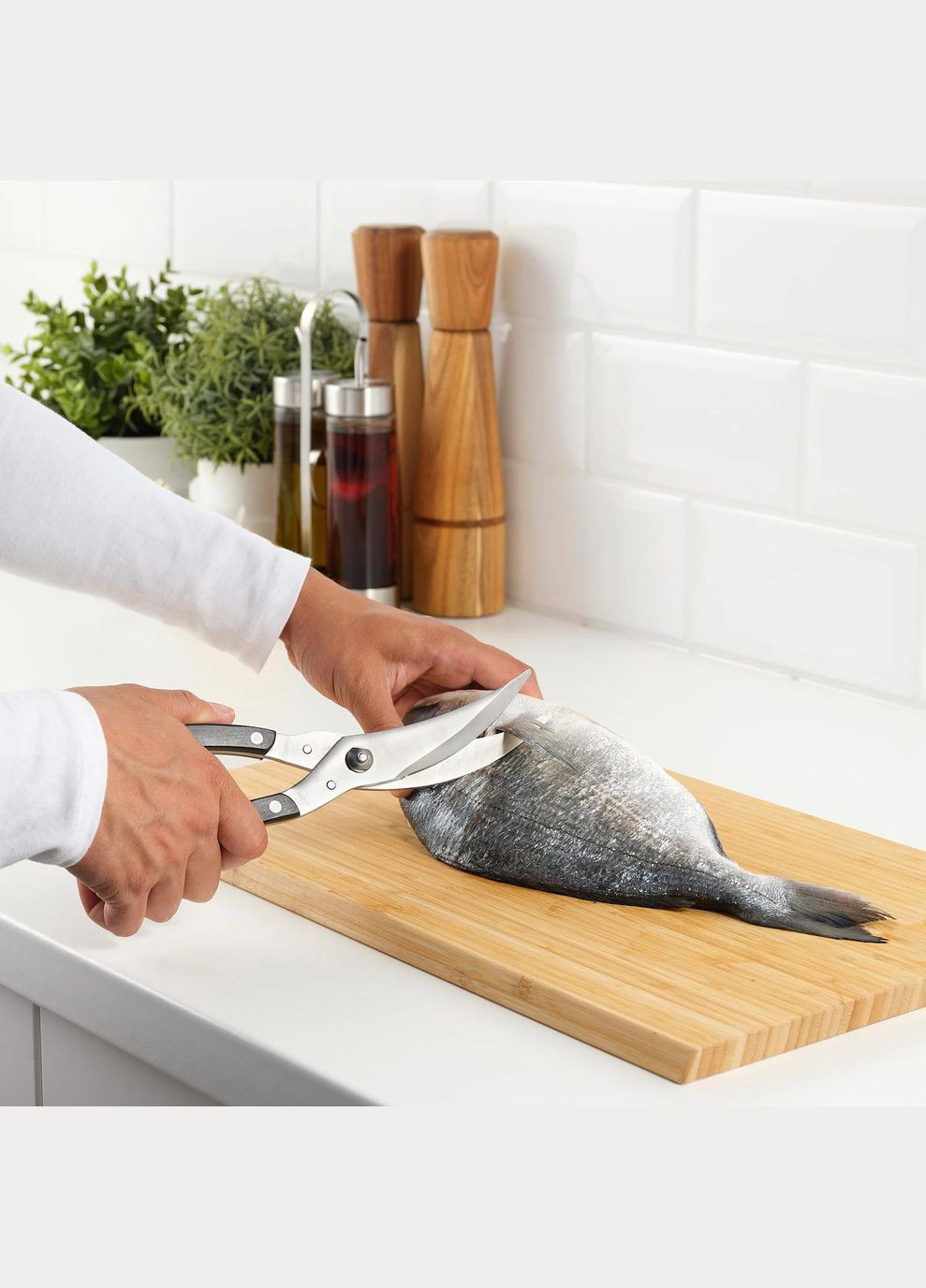 Ножиці для риби та птиці ІКЕА PRESTERA чорний (70082295) IKEA (267901627)
