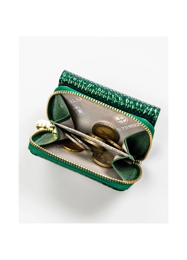 Кошелек женский кожаный PTN 423229-DSL-6082 Green Peterson (367060997)