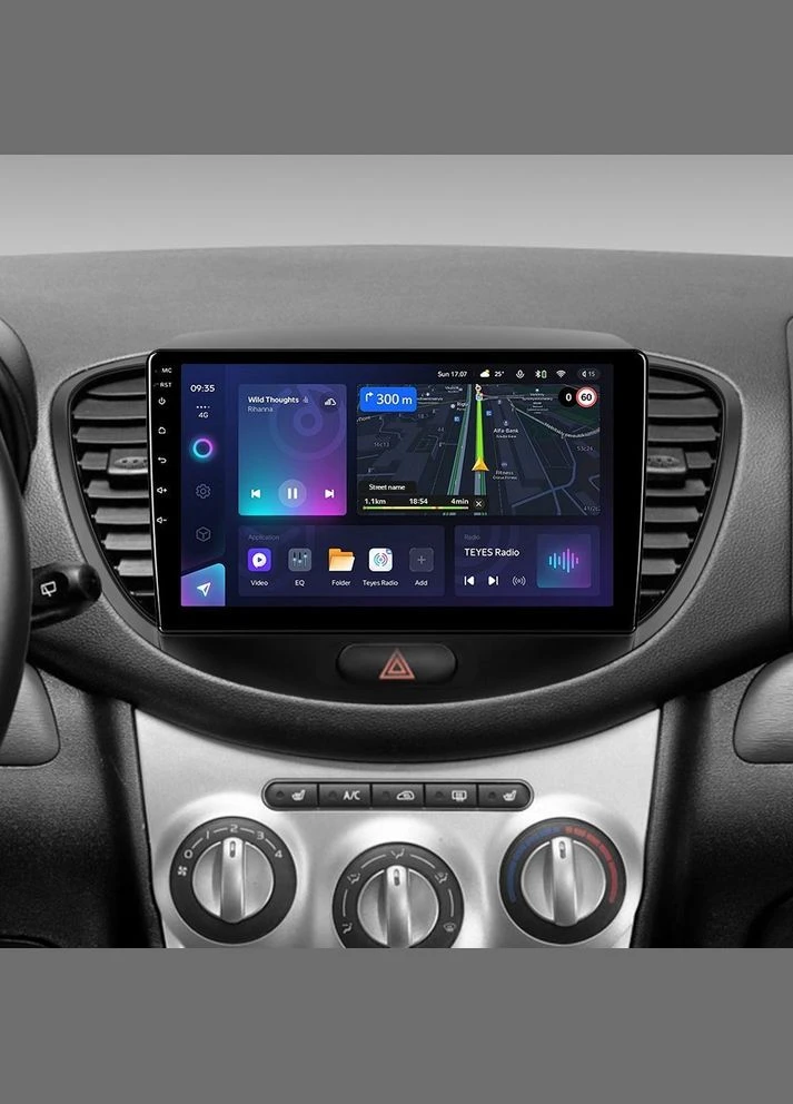 Штатна магнітола CC3L 4+32 Gb Hyundai i10 2007-2013 9" Teyes (378918042)