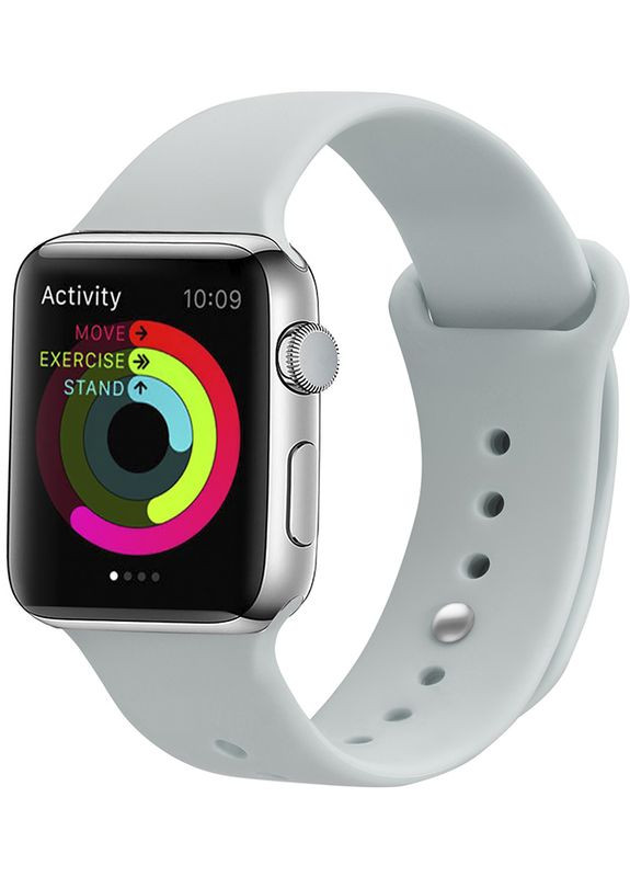 Ремешок Silicone Strap for Apple Watch 38/40 mm Soft White UWatch (301471130)