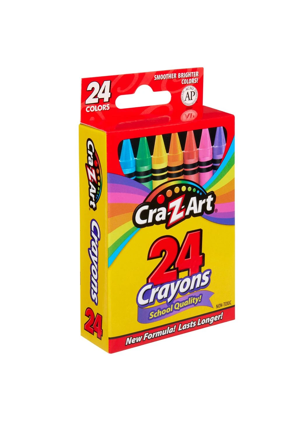 Мел восковой 24 шт воск 24 цвета Cra-Z-Art (389589848)