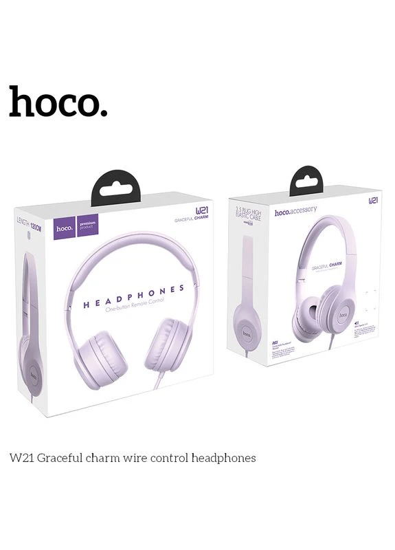 Наушники with mic Graceful Charm W21 Hoco (280877641)