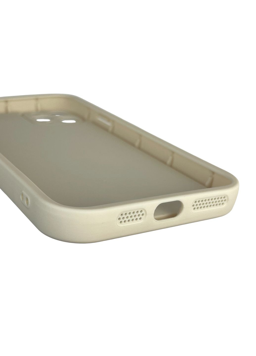 Чехол силиконовый Soft Touch с 3D принтом для iPhone 11 Pro Max молочный (Полная защита камеры) Apple (370671580)