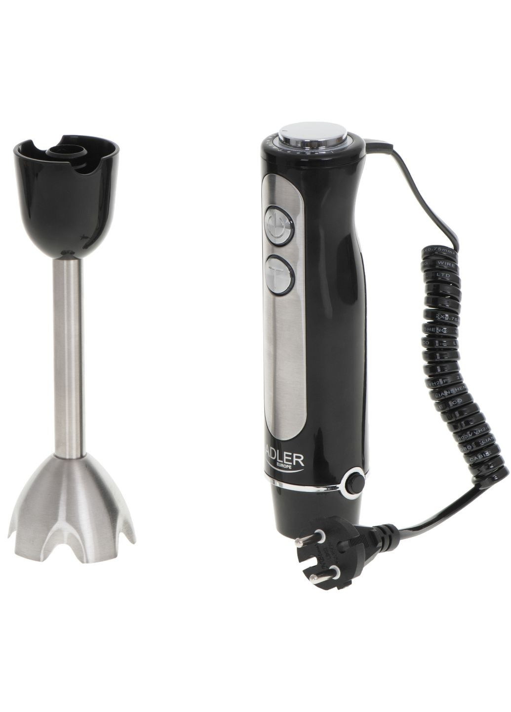 Блендер AD 4625 black ручной/ 1500Вт/ 5 быстрый/ без чаши/ Turbo/ Adler (362668474)