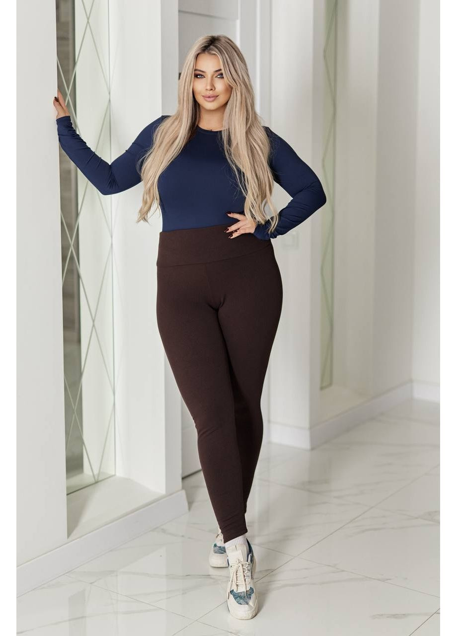 Лосины женские теплые на флисе No Brand (365267925)