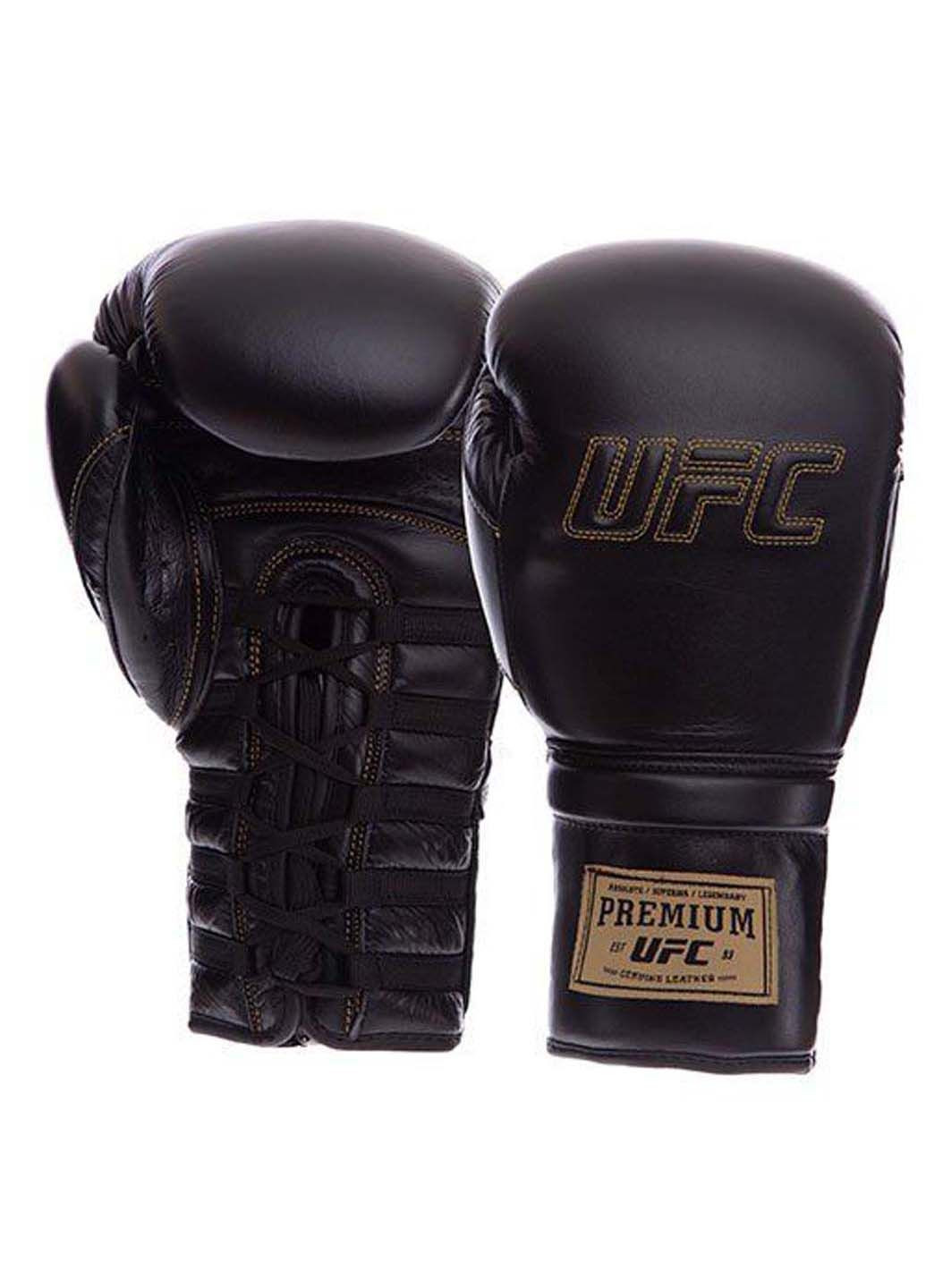 Перчатки боксерские PRO Prem Lace Up UHK-75044 12oz UFC (285794088)