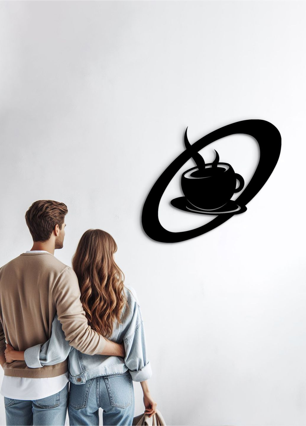 Деревянная картина на кухню, декоративное панно из дерева "Венский кофе", минималистичный стиль 15х18 см Woodyard (291842130)