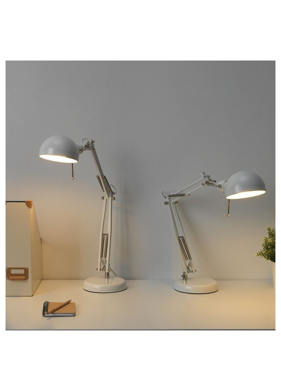 Лампа рабочая белый IKEA (272150124)