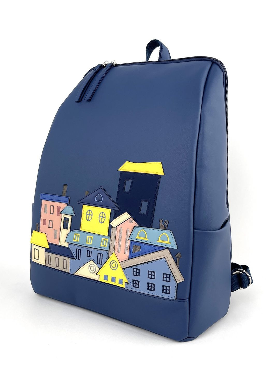Комплект (рюкзак та косметичка) N23009 синій Alba Soboni міський (280930805)
