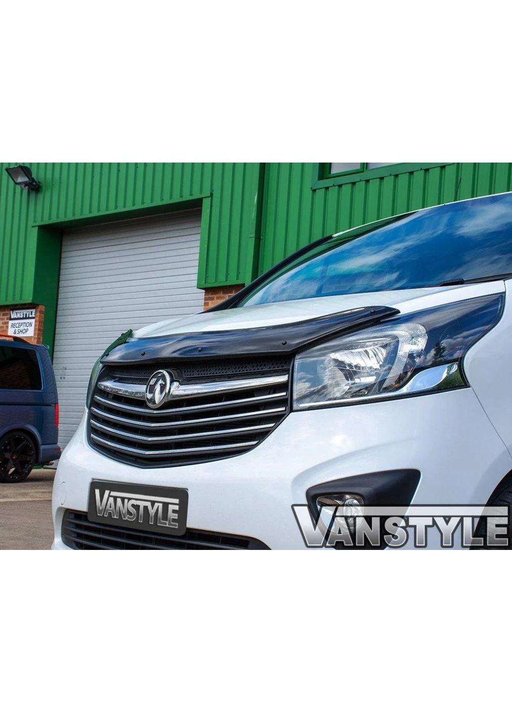 Дефлектор капоту (EuroCap) для Vivaro 2015-2019 рр Opel (392199635)