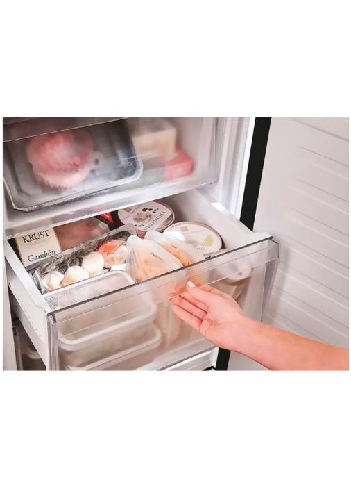 Холодильник ECN2CQTEB186 (No-Frost, 1.85 м,,чорний) Candy (367073210)