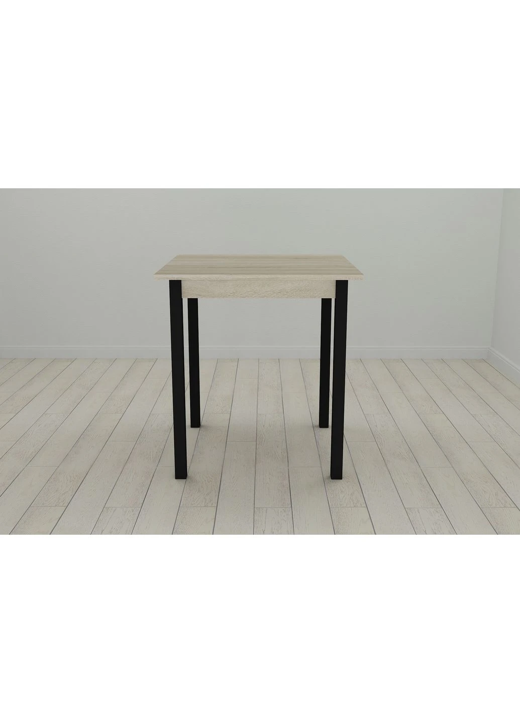 Стіл кухонний Дієго 75x70x70 Чорний ДСП Сонома 16мм (FRD-106300) Ferrum-decor (398832770)