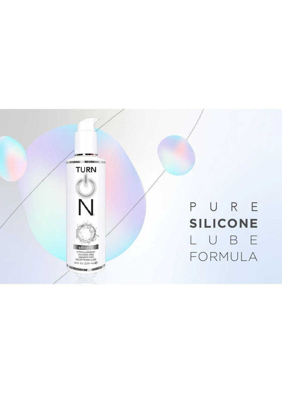 Лубрикант на силіконовій основі Turn on Unflavored Silicone Lube 118 мл Wet (383108718)