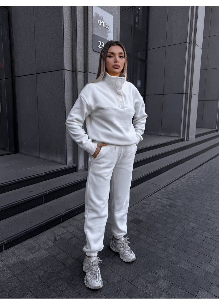 Костюм двухсторонний Полар флис очень теплый брюки и кофта Україна (362641590)