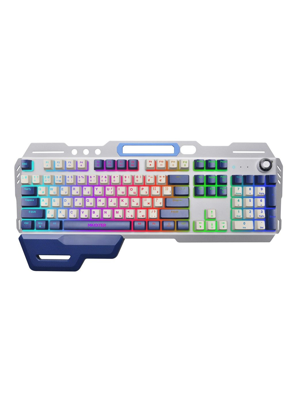 Клавiатура KBG-RGB-01-UA Maxxter (370620565)
