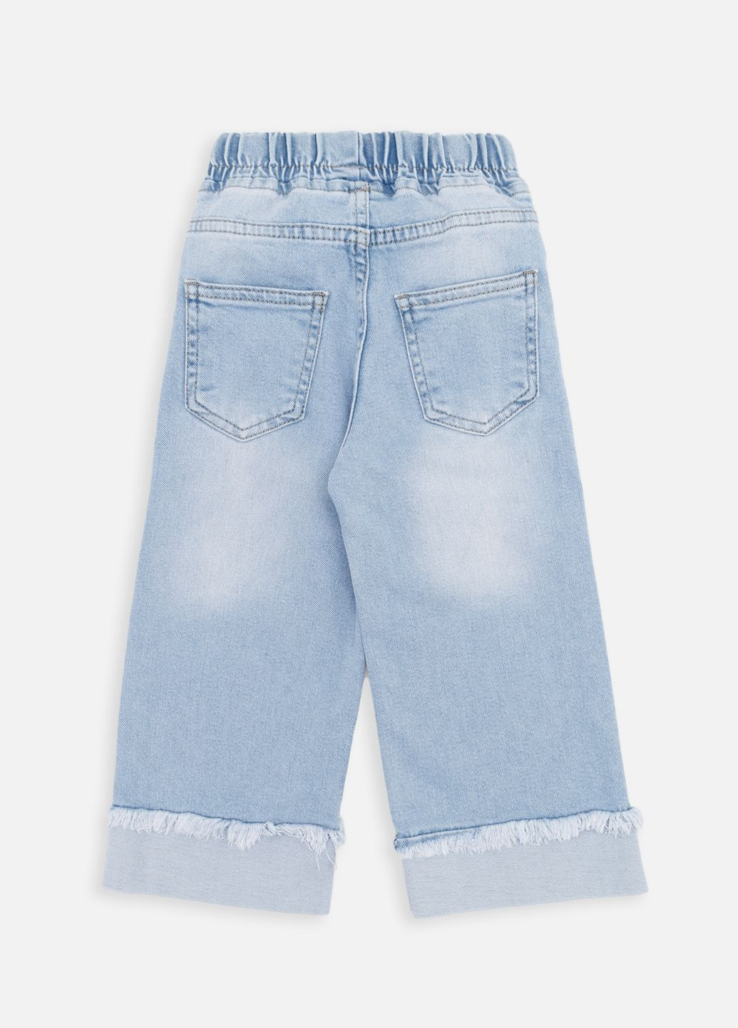 Джинси straight для дівчинки колір блакитний ЦБ-00269144 Yuki (317635678)