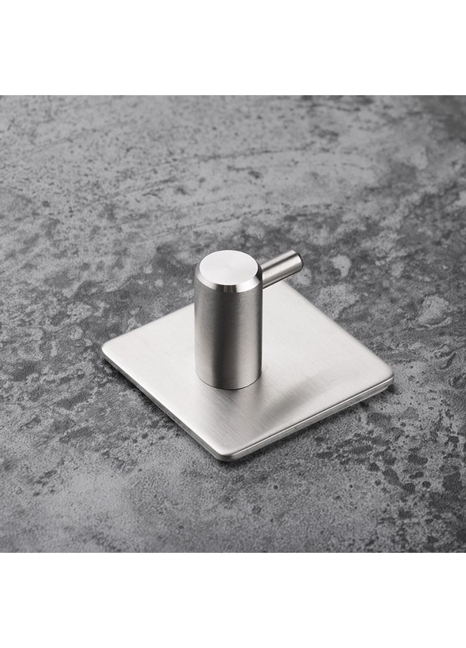 Крючок, вешалка в ванную, кухню 4 шт. Сатин No Brand (295599686)