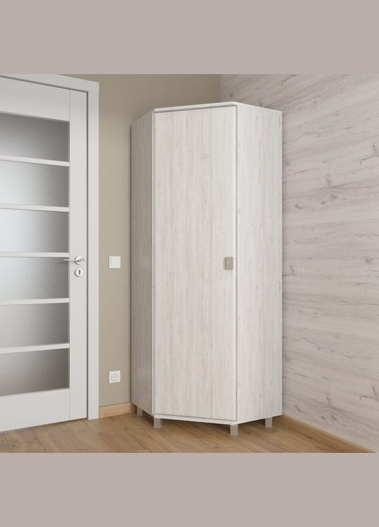 Шафа кутова для одягу Id27-1464 Ш 700 / В 1930 / Г 700 Дуб глазго Forte (312232117)