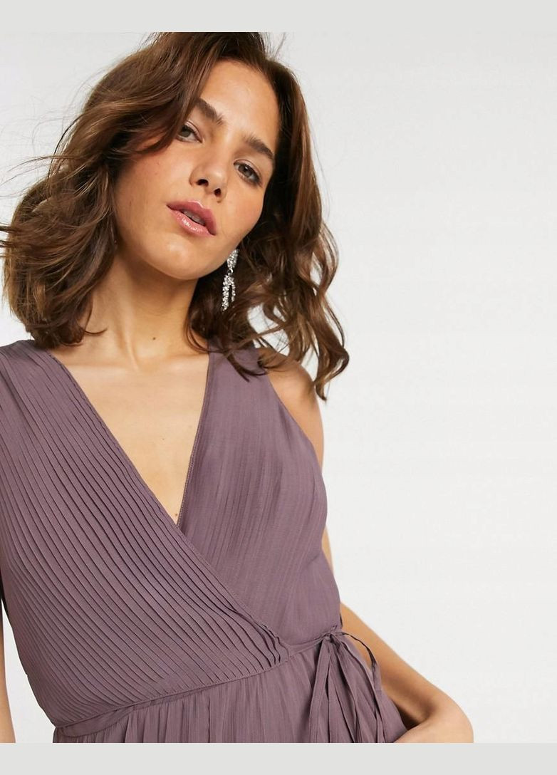 Бузкова сукня максі вечірня Asos