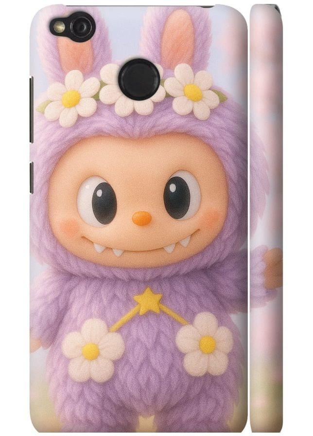 3D пластиковый матовый чехол 'Лабубу 1' для Endorphone Xiaomi Redmi 4X (346239978)