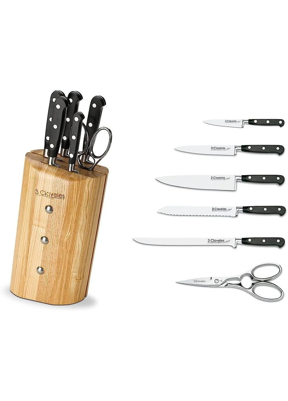 Набір ножів із 6-ти предметів Forge (01667) 3 Claveles (314780307)