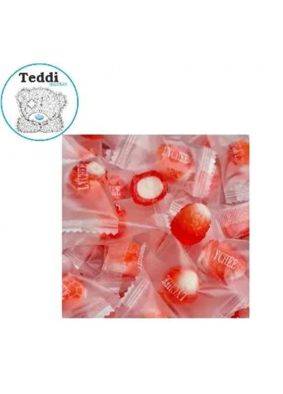 ЖЕЛЕЙНЫЕ КОНФЕТЫ Личи Lychee Peelable Gummy Candy, 1 кг Конфітрейд (395423155)