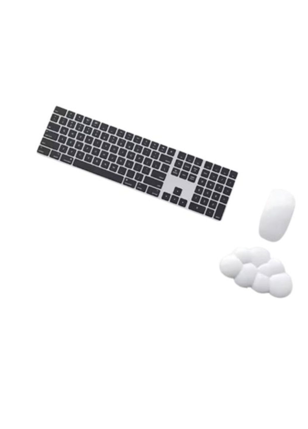 Підставка килимок під зап'ястя рук ноутбука мишки 1 шт Neon (362577128)