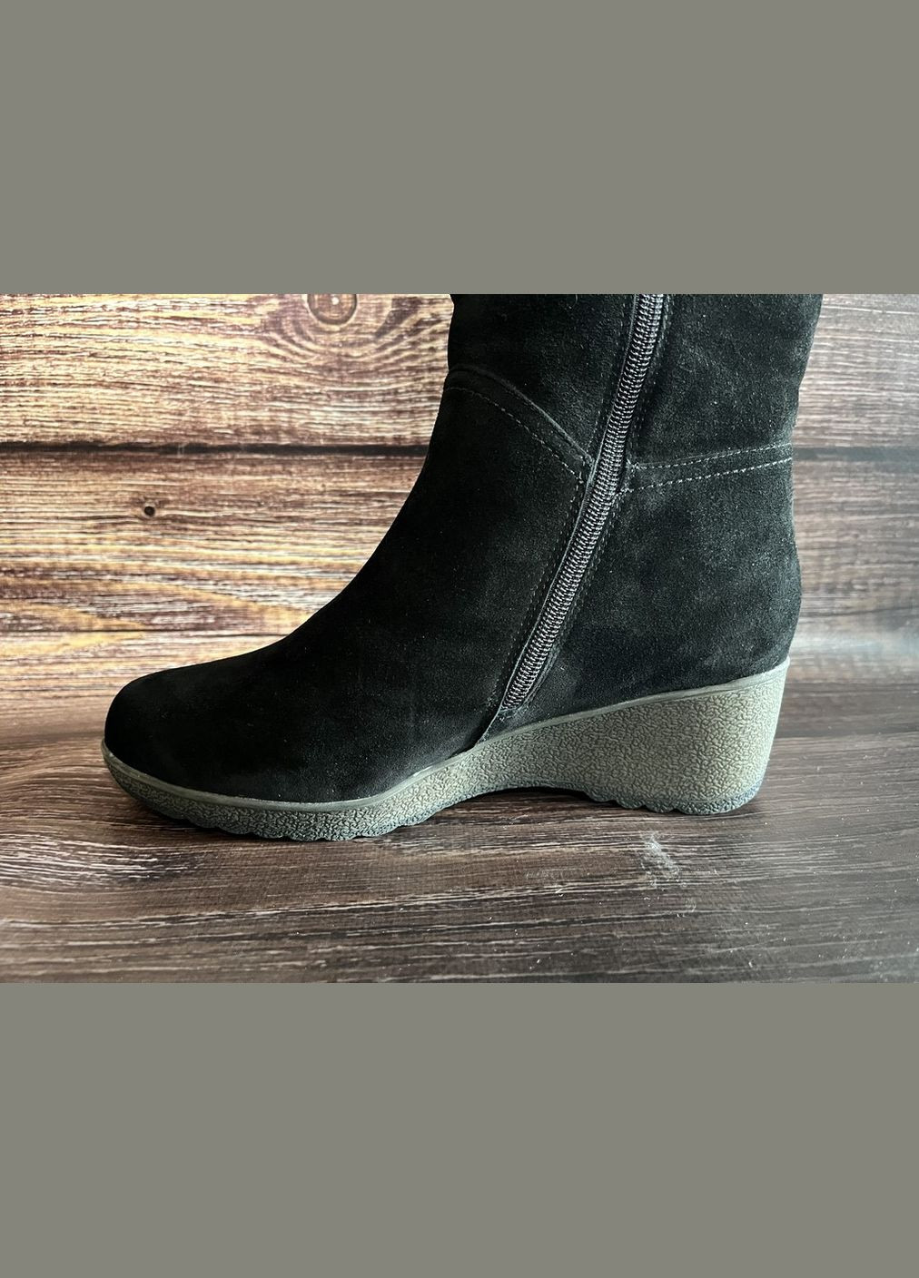 , замшові жіночі зимові чоботи на цигейці Blizzarini Чоботи (339869899)