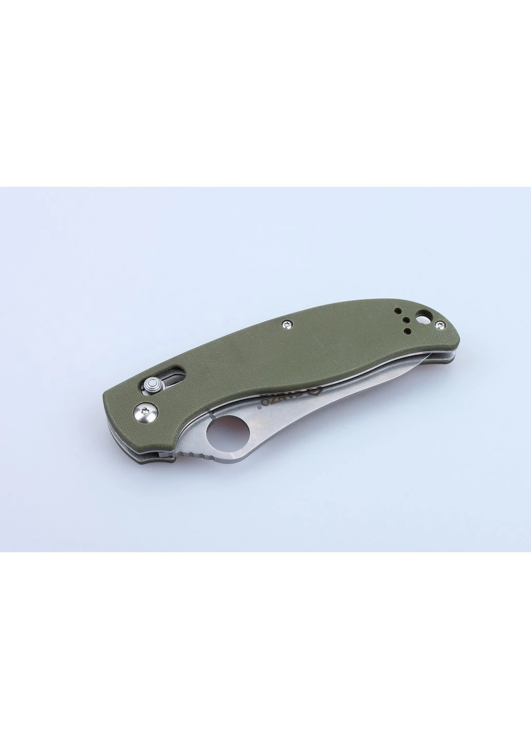 Складной нож G733-GR зеленый, нержавеющая сталь 440C, механизм Axis Lock, вес 125 г Ganzo (396646781)
