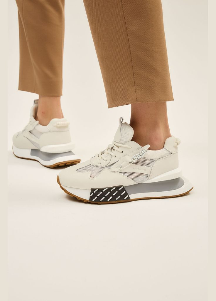 Кроссовки 198947 Lonza белые демисезоны (325431768)