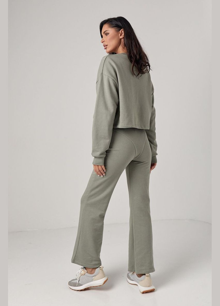 Спортивний костюм жіночий з акцентними швами 560 Lurex (315799450)